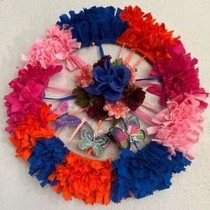 Handmade Colorful Wreath